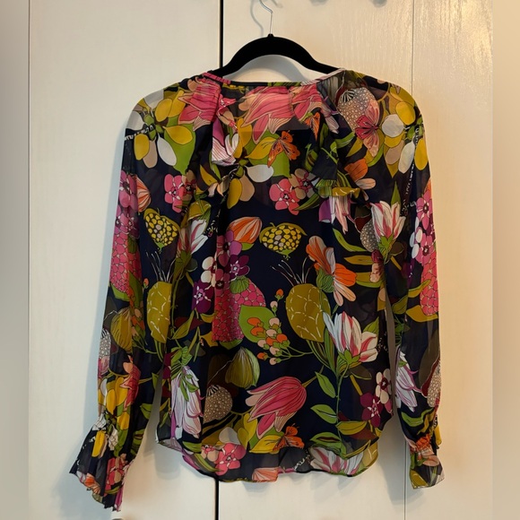Trina Turk Silk Blouse with cami - Picture 2 of 4
